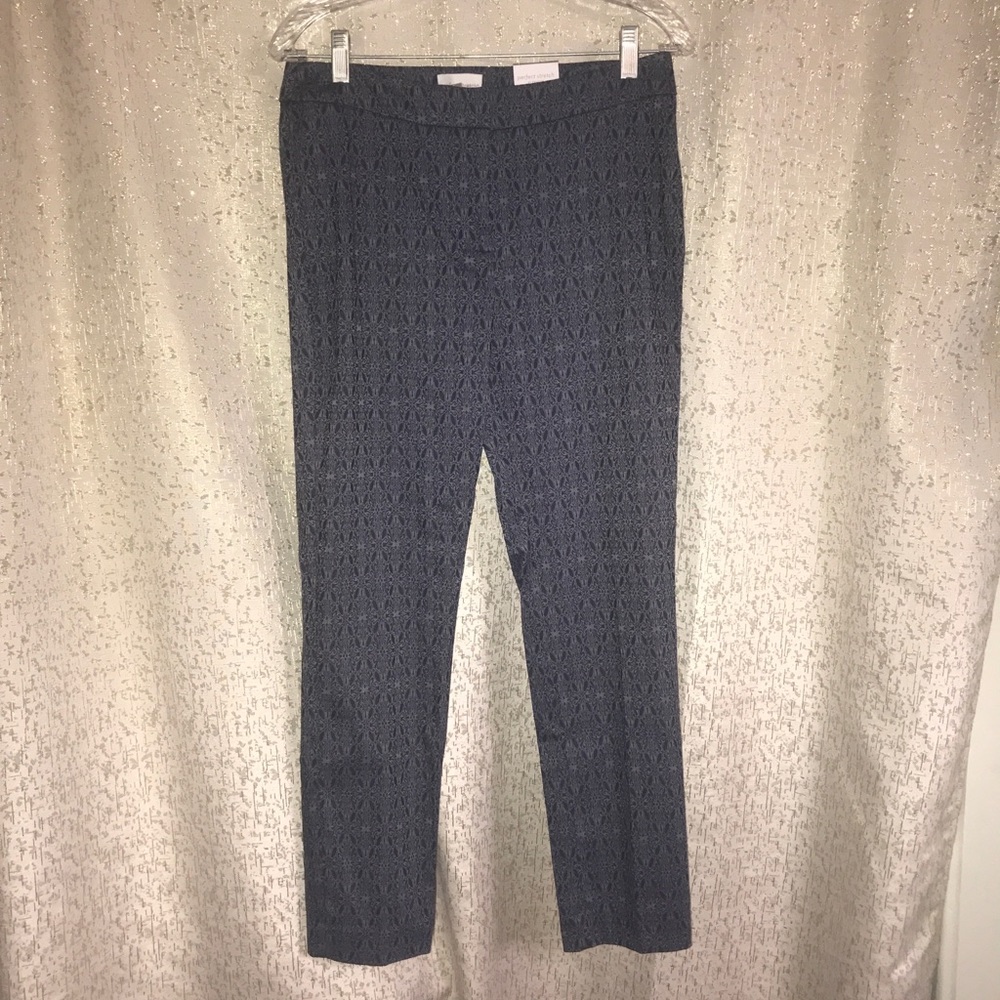 CHICOS OUTLET PERFECT STRETCH INDIGO SLIM LEG ANKLE PANTS, NWT, SIZE 0 (4-S)